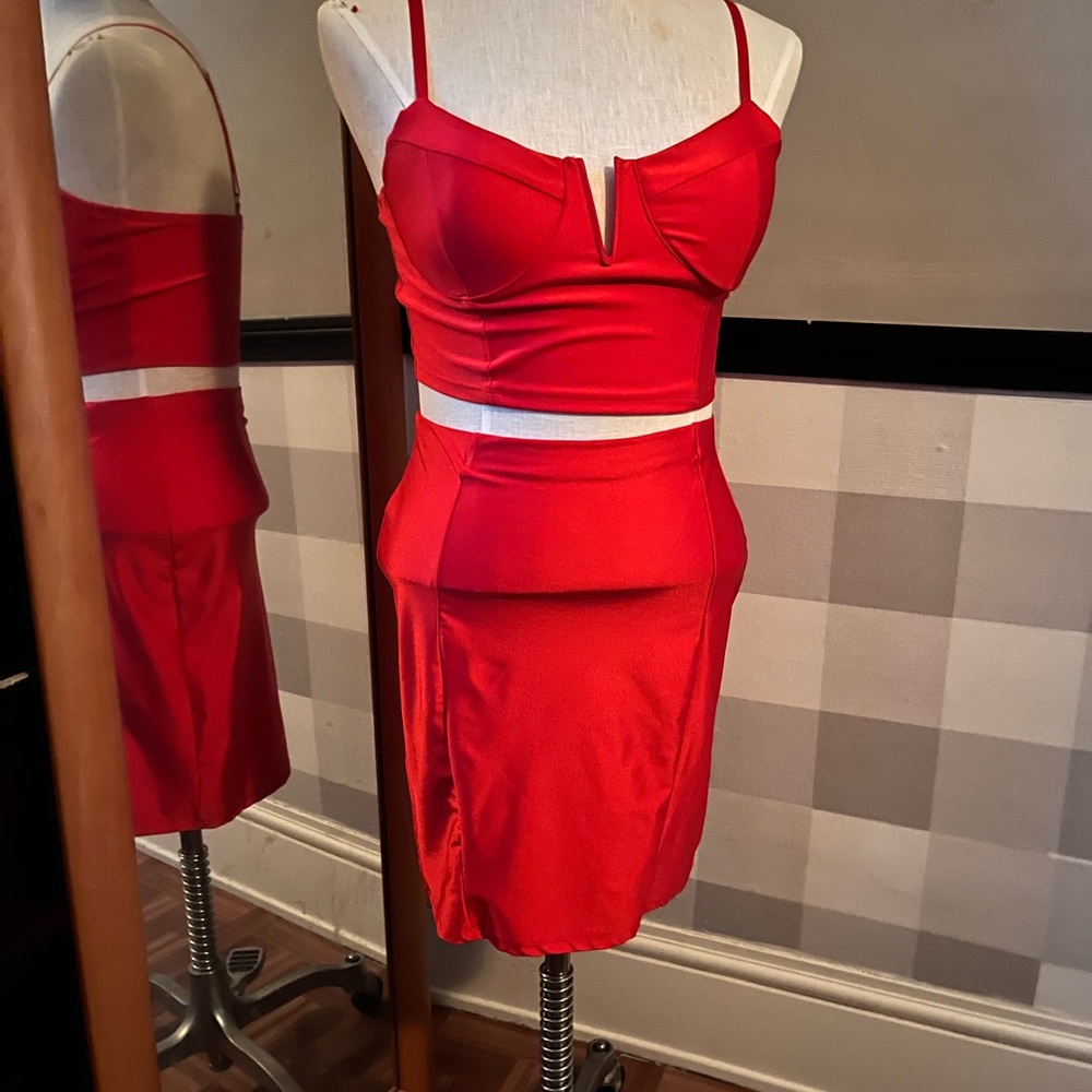 Red lil set